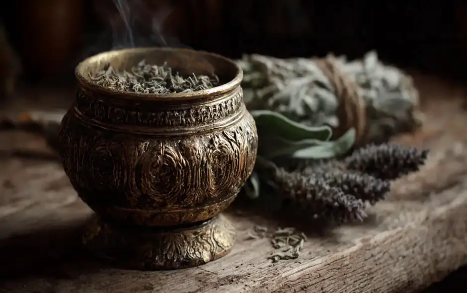 African Juju Cleansing Smudge Chalice