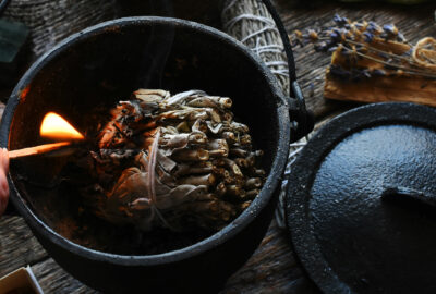 African Witchcraft Cauldron Purification Bundle